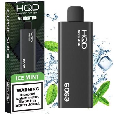HQD Cuvie Slick Ice Mint Vape